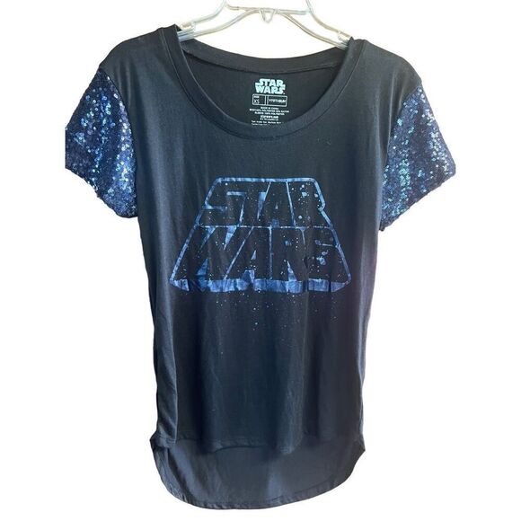 Star Wars Womans sequence T-shirt Sz XS NWT - Picture 1 of 6